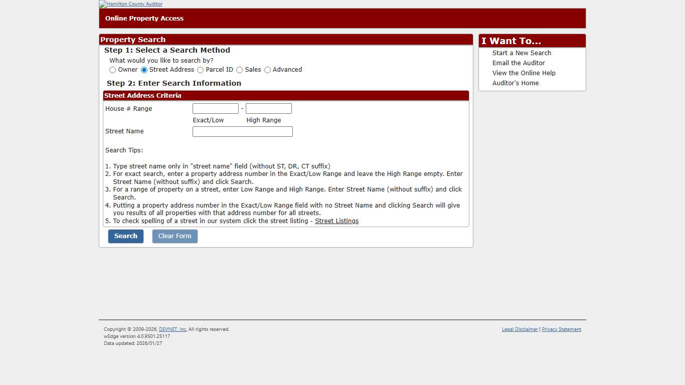 Hamilton County Auditor